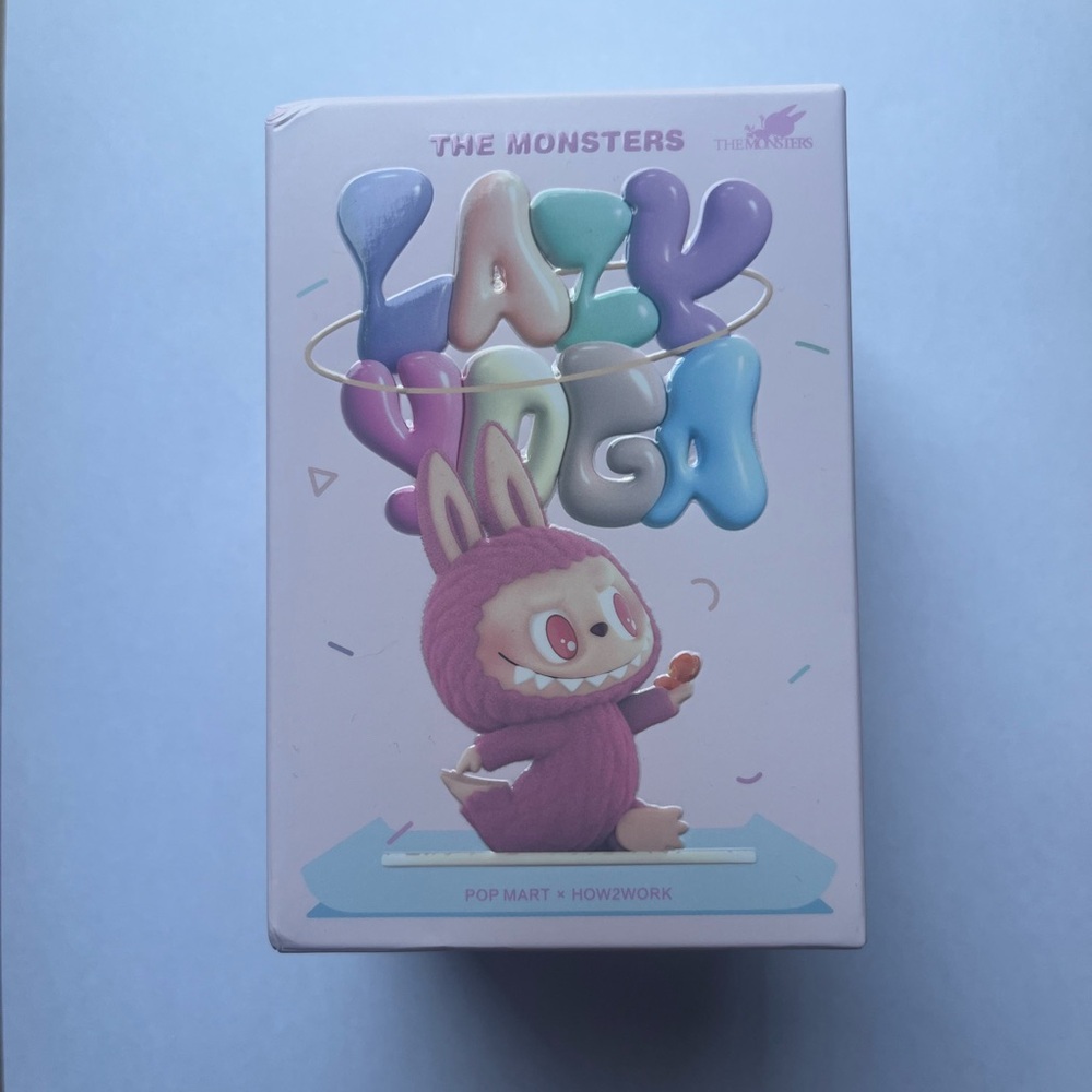 Pop Mart Labubu The Monsters Lazy Yoga Blind Box